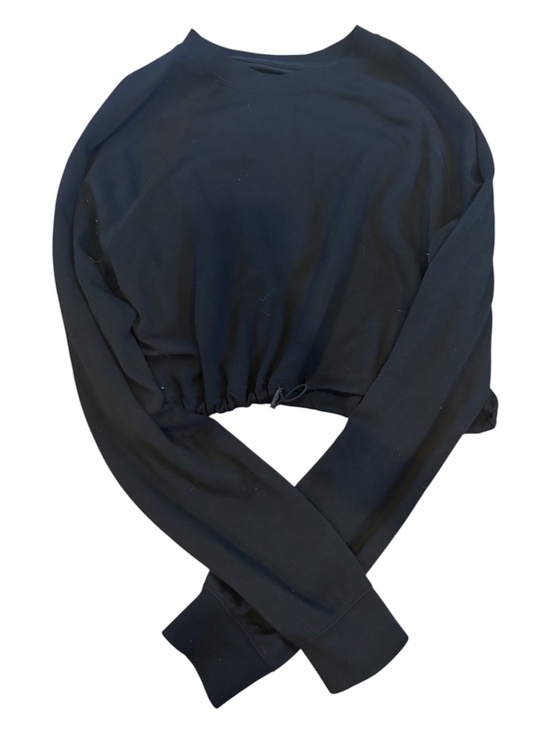 Gilly Hicks Tops - Hollister Gilly Hicks Black Long Sleeve Crop Top with Cinch Waist
